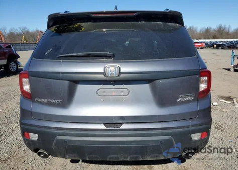 2021 Honda Passport Touring from USA, damaged, VIN 5FNYF8H97MB018330